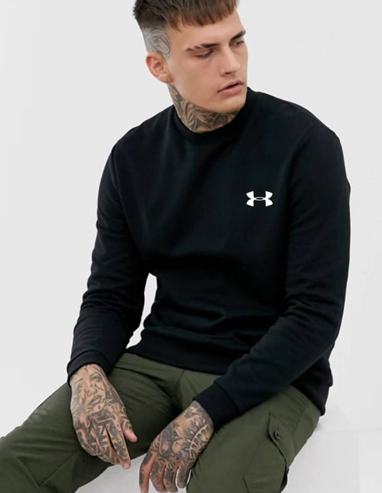 

Кофта спортивная мужская Under Armour (Андер Армор) черная L, Черный