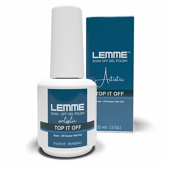 

Artistic Top It Off Lemme, 15мл ( финиш для гель лака без липкости )