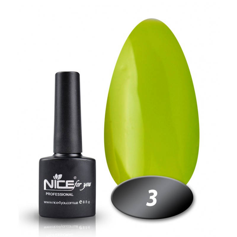 

Гель-лак Nice for you 003 олива 8,5 мл