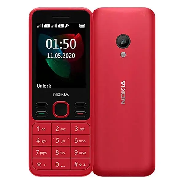 

Кнопочный телефон Nokia TA-1235 150 Red Dual Sim, Красный