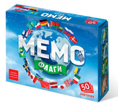 

Настольная игра "Мемо. Флаги"