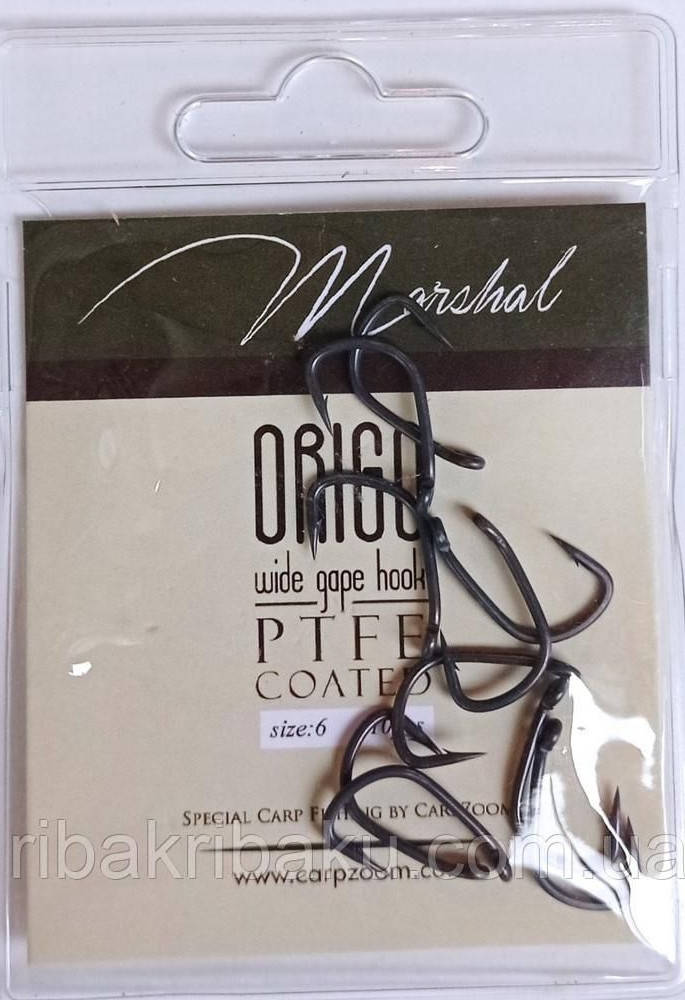 

Крючки Marshal Origo Wide Gape Hook #6 Hook 10ш