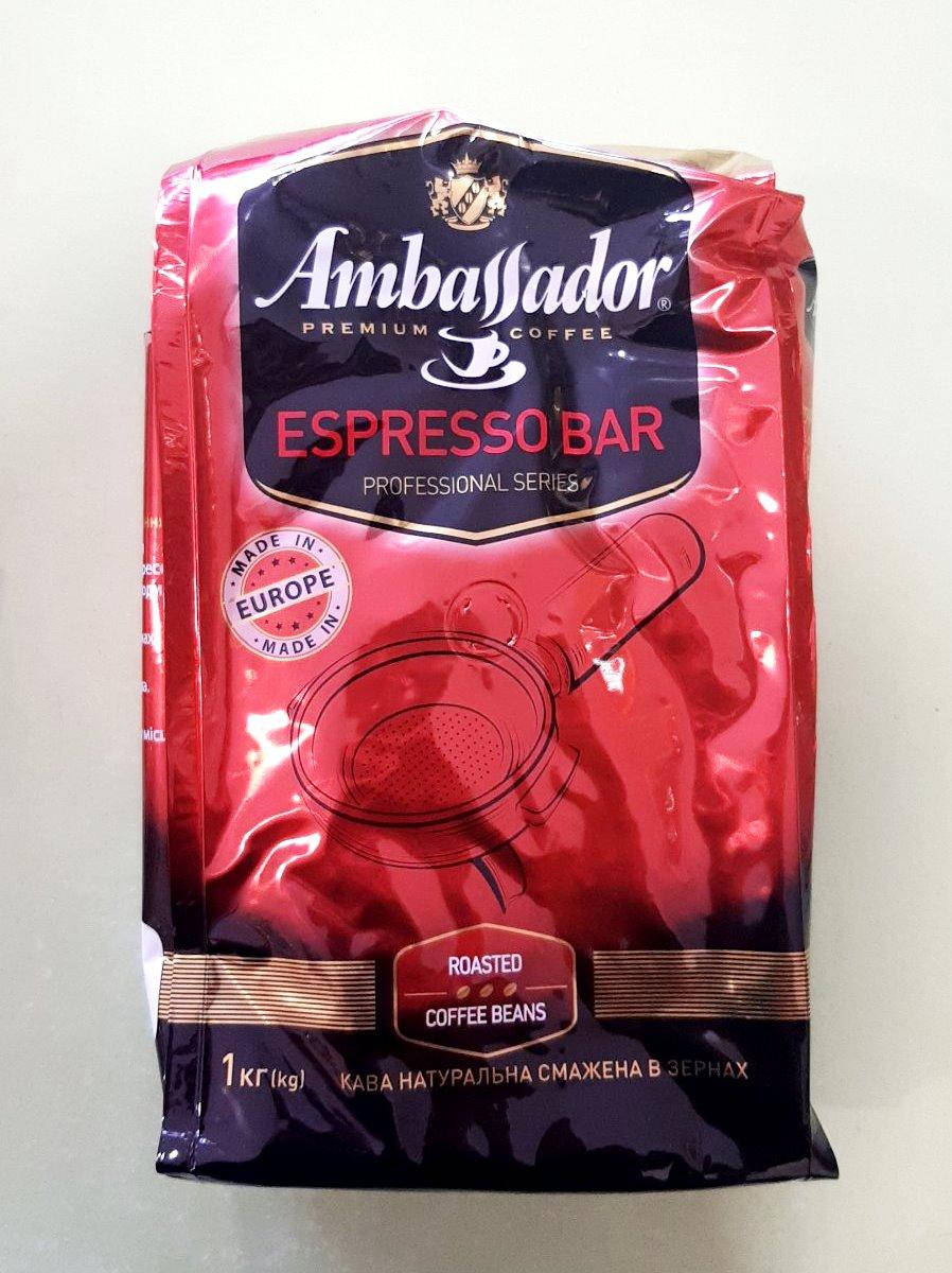

Кофе Ambassador Espresso Bar 1 кг зерновой