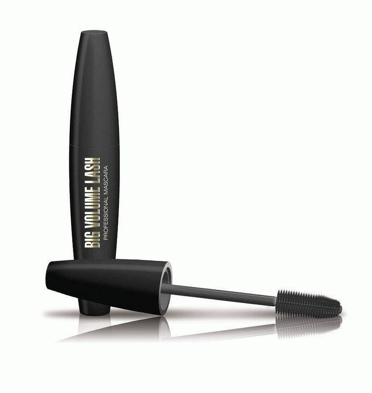 

Тушь для ресниц эффект накладных ресниц Big Volume Lash Eveline Cosmetics, 9 мл Эвелин, Черный