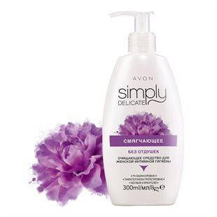

Успокаивающий крем-гель для интимной гигиены Simply Delicate Avon 300 ml