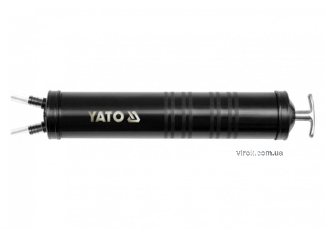 

Шприц для перепомпування оливи YATO V=0.5 л YT-0707