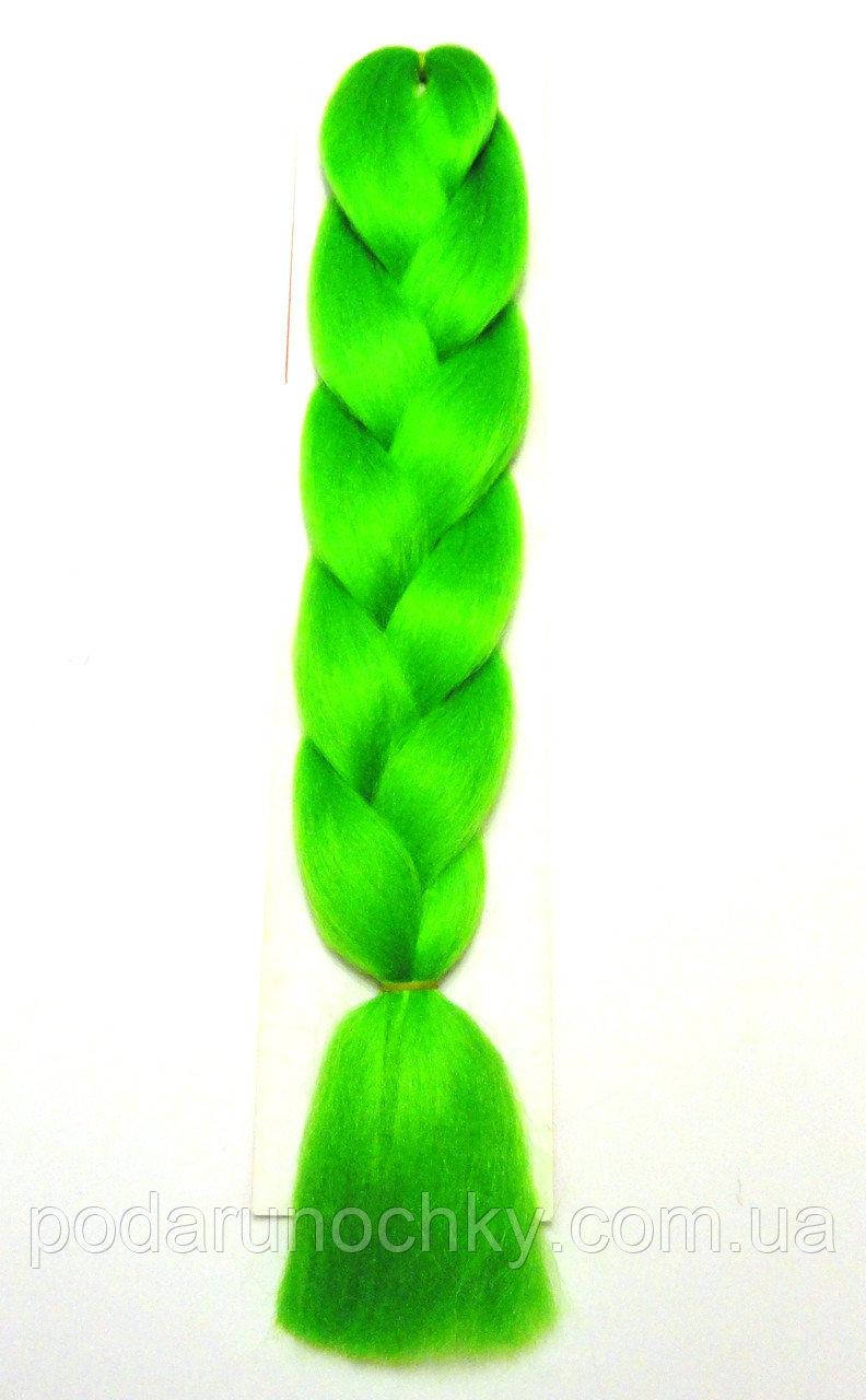 

Канекалон однотонный в косичках, искусственные волосы 58см. А-26