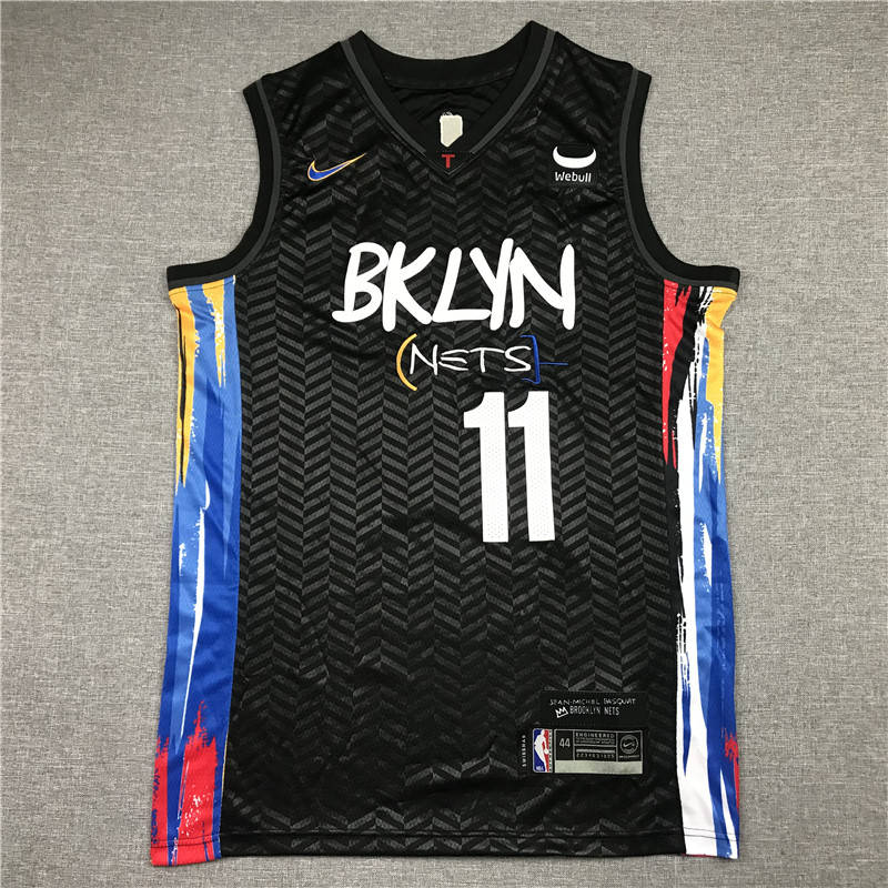 

Мужская майка джерси Кайри Ирвинг 11 Бруклин Нетс Nike Irving Brooklyn Nets City Edition 2022, Черный