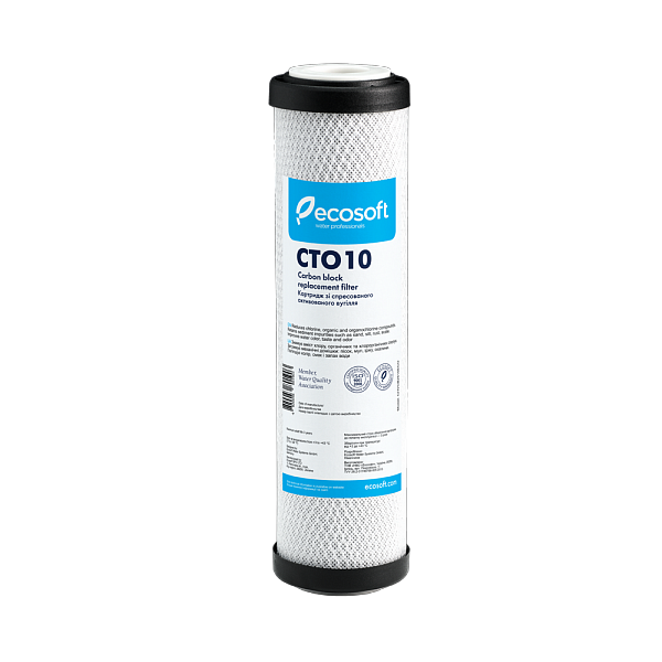 

Картридж із пресованого активованого вугілля Ecosoft 2,5"х10"