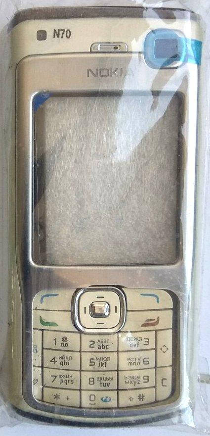 

Корпус для Nokia N70 Amber