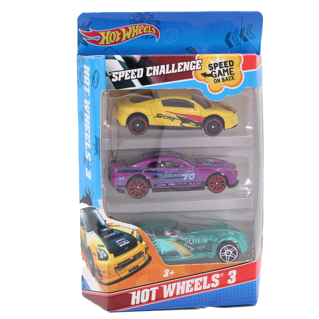 

Машинки Hot Wheels 3 в 1 Хот Вилс Вид 4, Разные цвета