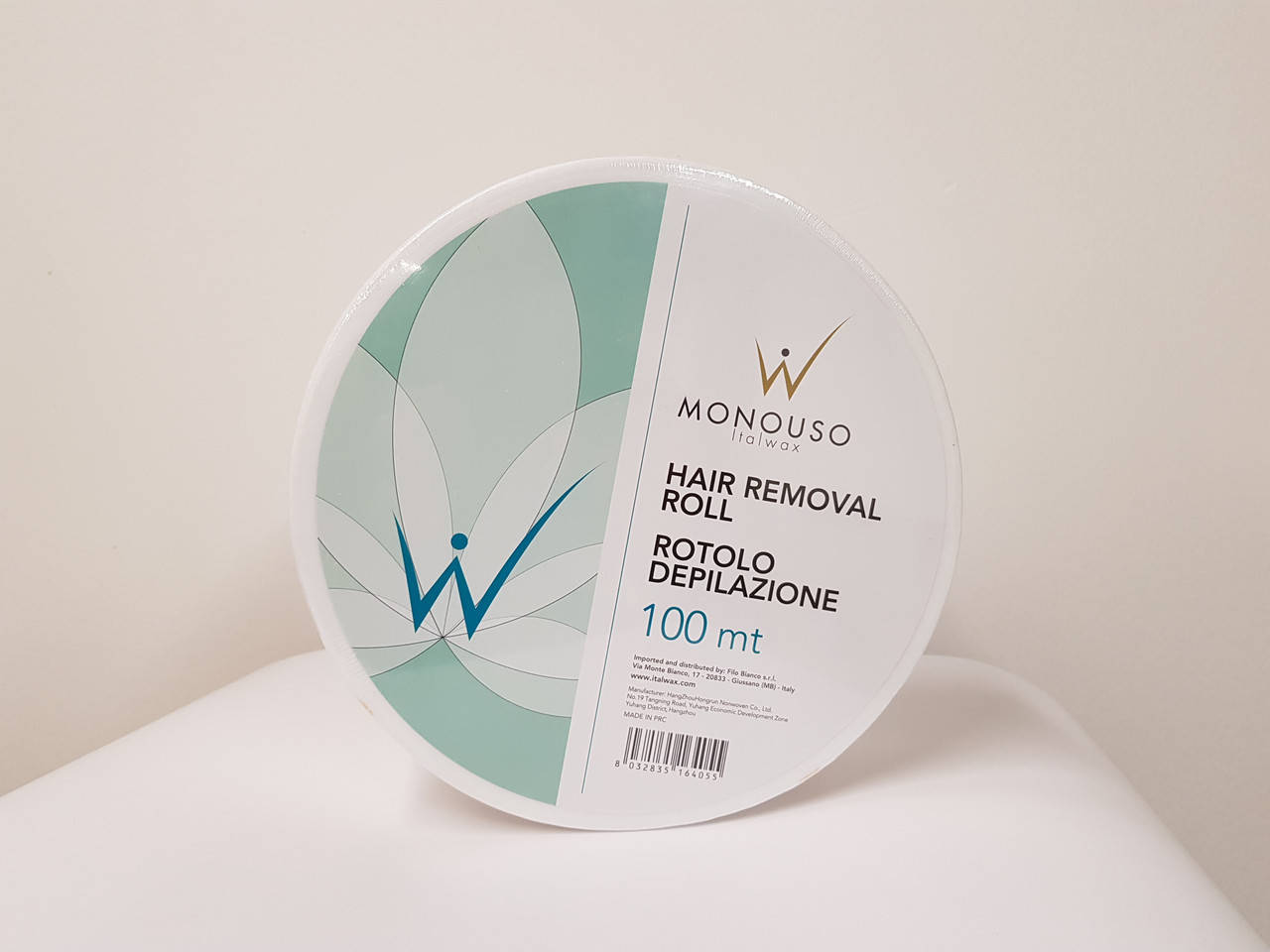 

Полоски для депіляции в рулоне Italwax, 100 м, Белый