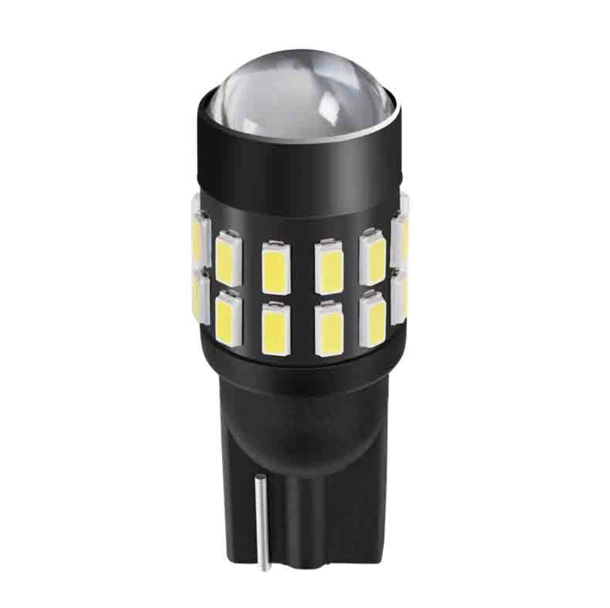 

Автолампа led T10 W5W 12V с линзой