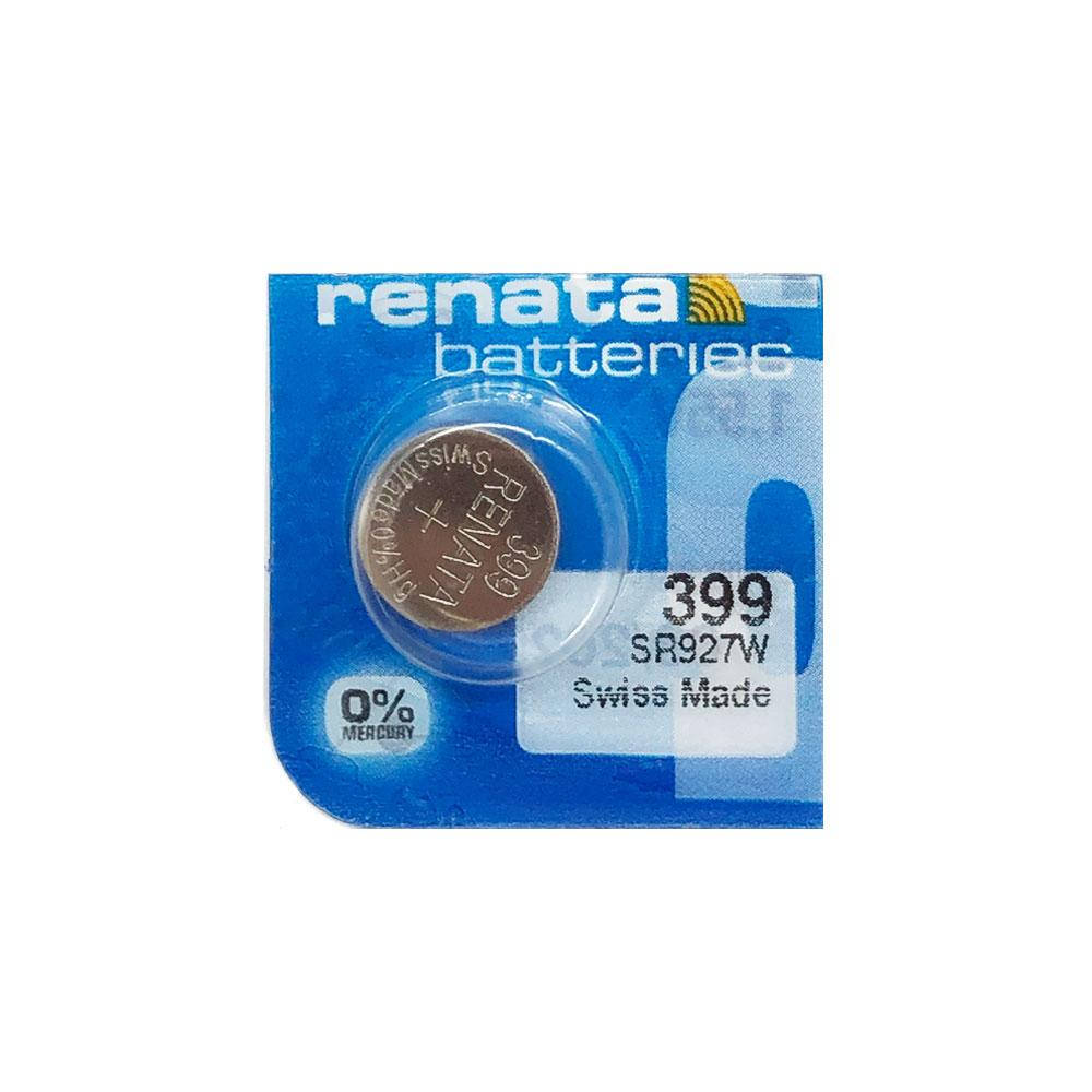 

Часовая батарейка Renata 399 / SR 927 W / AG7 (1шт.)