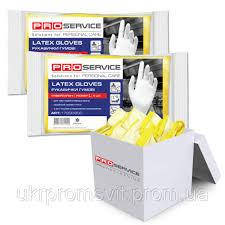 

PRO Рукавички латексні 1пара  OPTIMUM