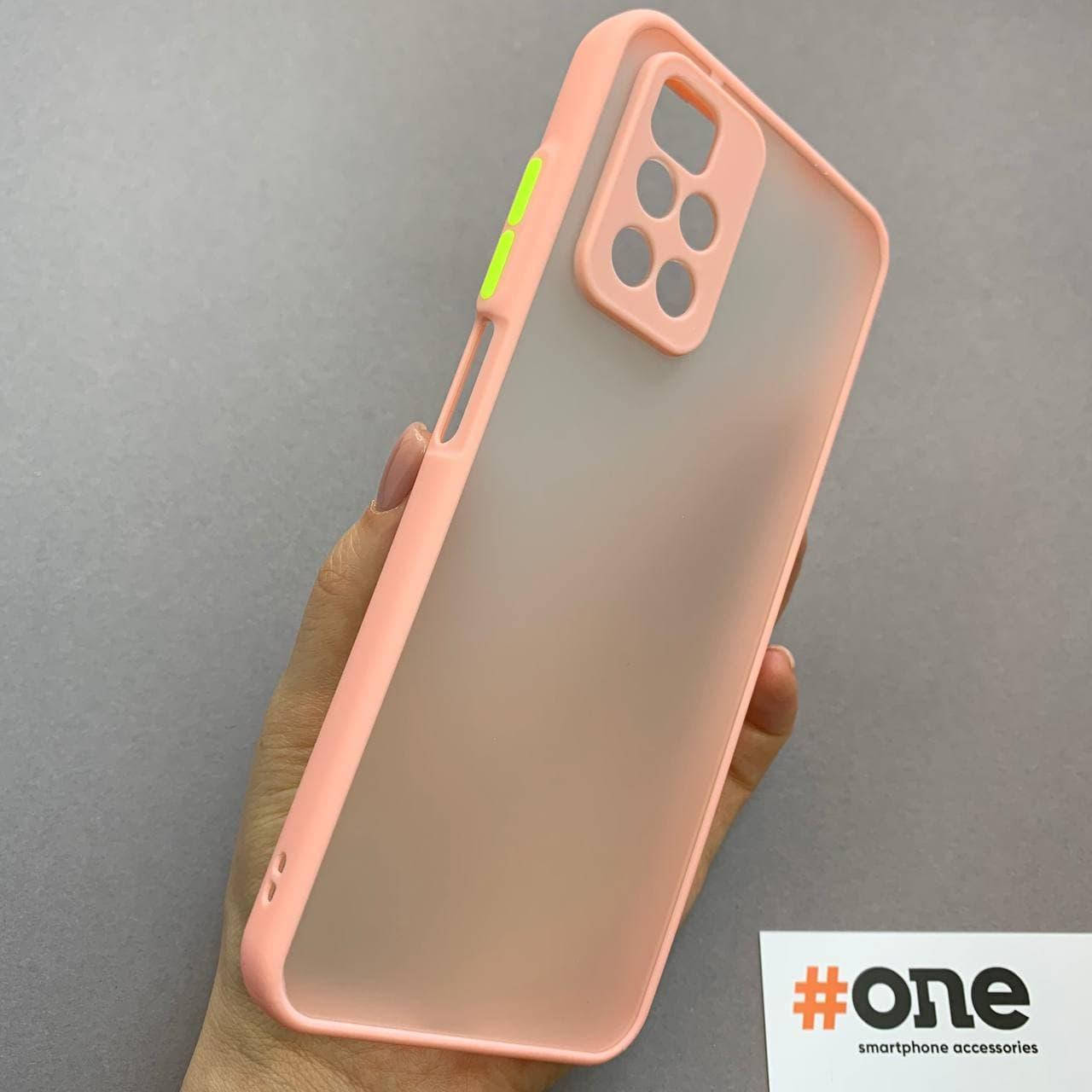 

Чехол для Xiaomi Redmi 10 плотный с защитой для камеры матовый чехол на телефон сяоми редми 10 персиковый TCB