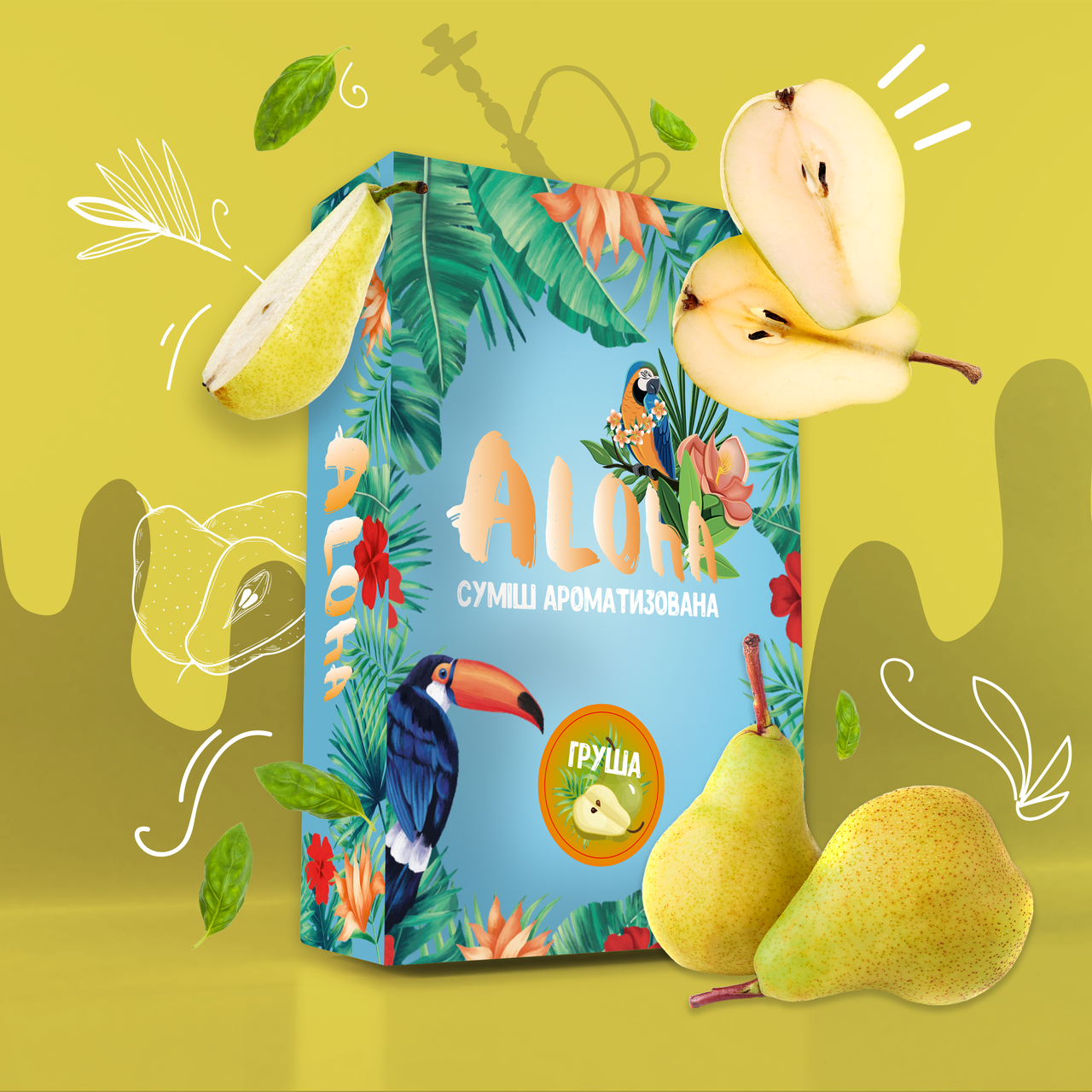 

Смесь на основе яблока Aloha - Груша