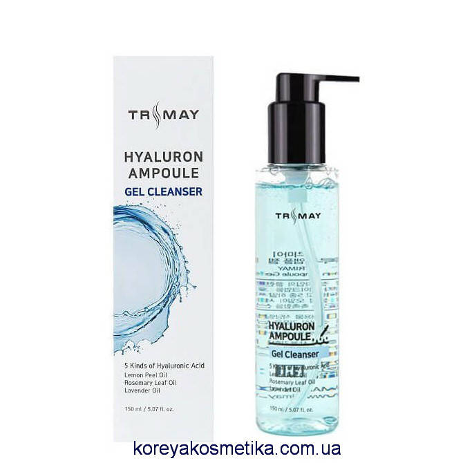 

Очищающий гель с гиалуроновой кислотой Trimay Hyaluron Ampoule Gel Cleanser