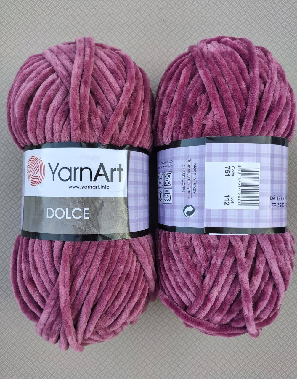 

YarnArt Dolce - 751 сухая роза