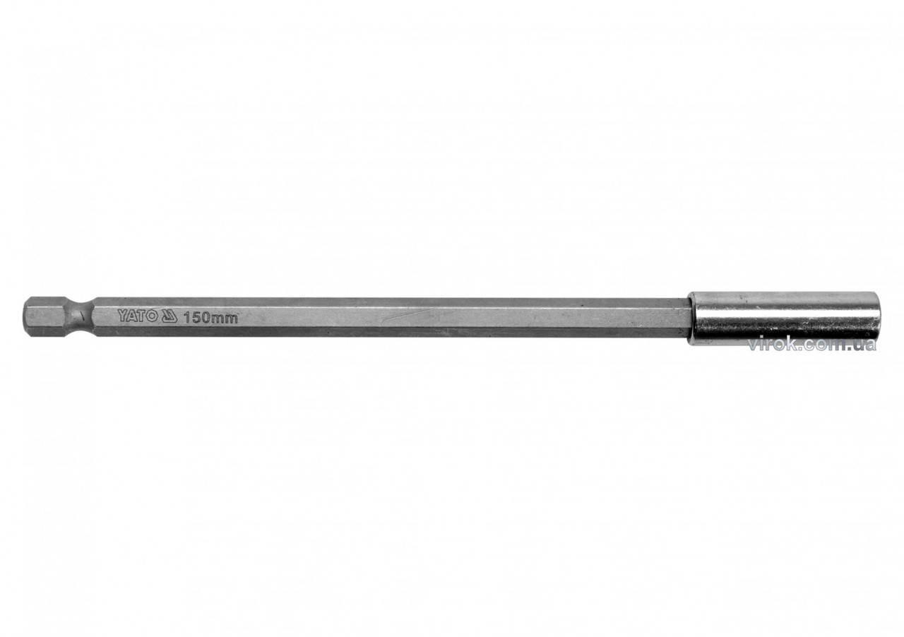 

Магнитный держатель для отверточных насадок YATO 1/4" 150 мм YT-04681