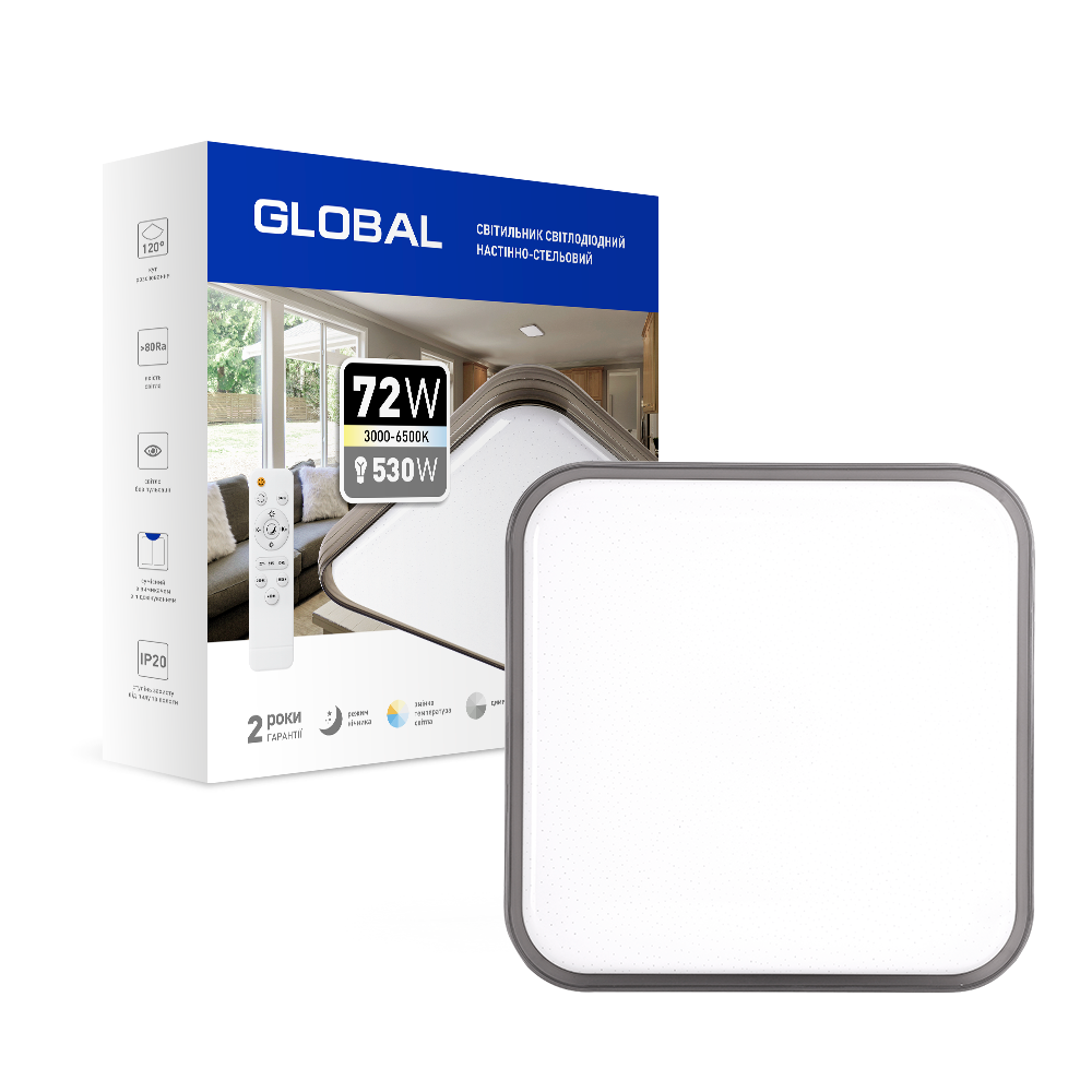 

Функциональный настенно-потолочный светильник GLOBAL Functional Light