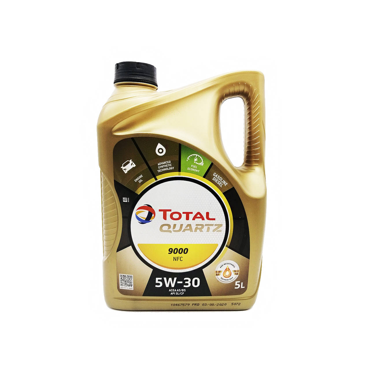

Моторное масло Total QUARTZ 9000 Future NFC 5w30 5л