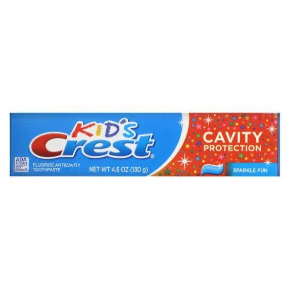 

Детская зубная паста Crest Kids Cavity Protection Sparkle fun 130г.