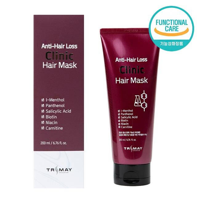 

Пептидная маска против выпадения волос Trimay Anti Hair Loss Clinic Hair Mask, 200 мл