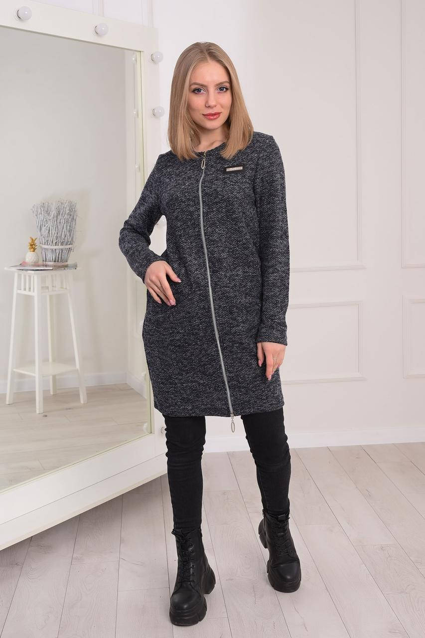 

Кардиган женский серо-синий 143416M