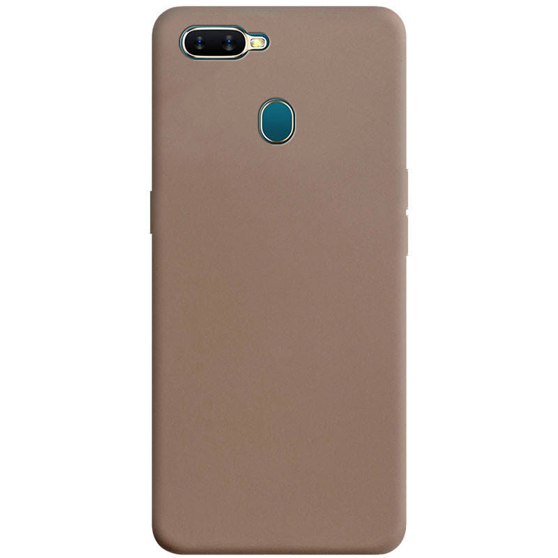 

Силиконовый чехол Candy для Oppo A5s / Oppo A12, Коричневый