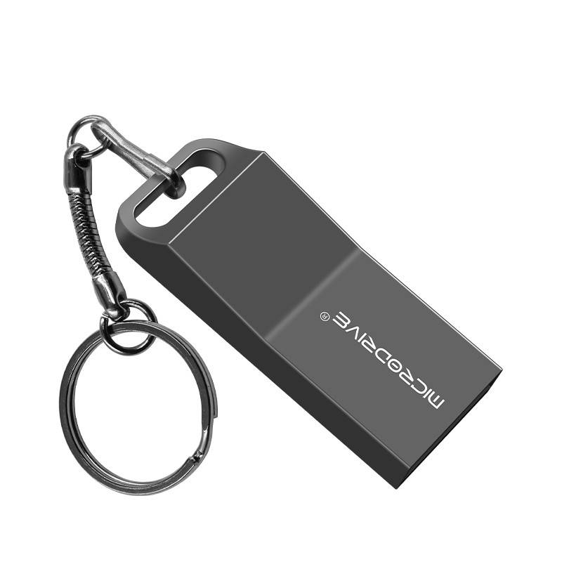 

Флешнакопичувач флешка MicroDrive 32 GB USB 2.0 Stick Metal, Серый