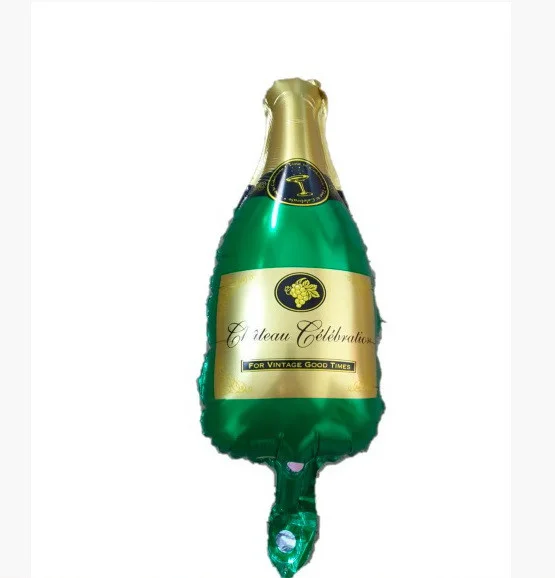 

Фольгированный шарик мини-фигура КНР (38 х 20 см) Бутылка Шампанское, Разные цвета