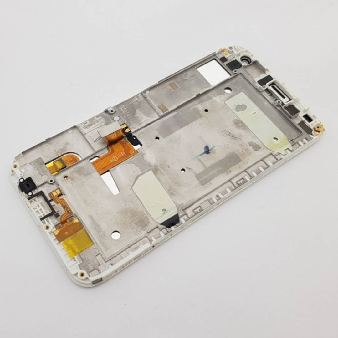 

С дефектом. Дисплей Huawei G7-L01 модуль белый Сервисный оригинал с разборки