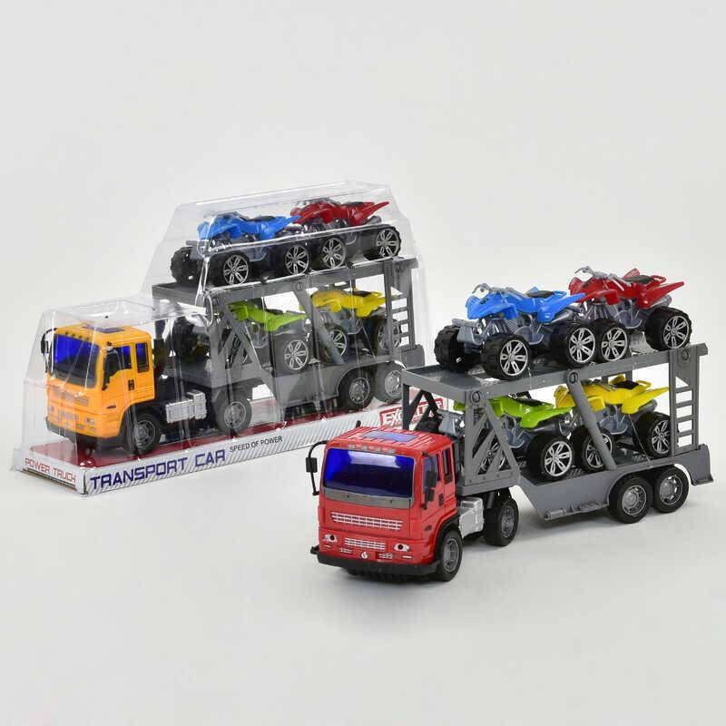 

Детская игрушка Трейлер инерция, 2 цвета, 8268-203