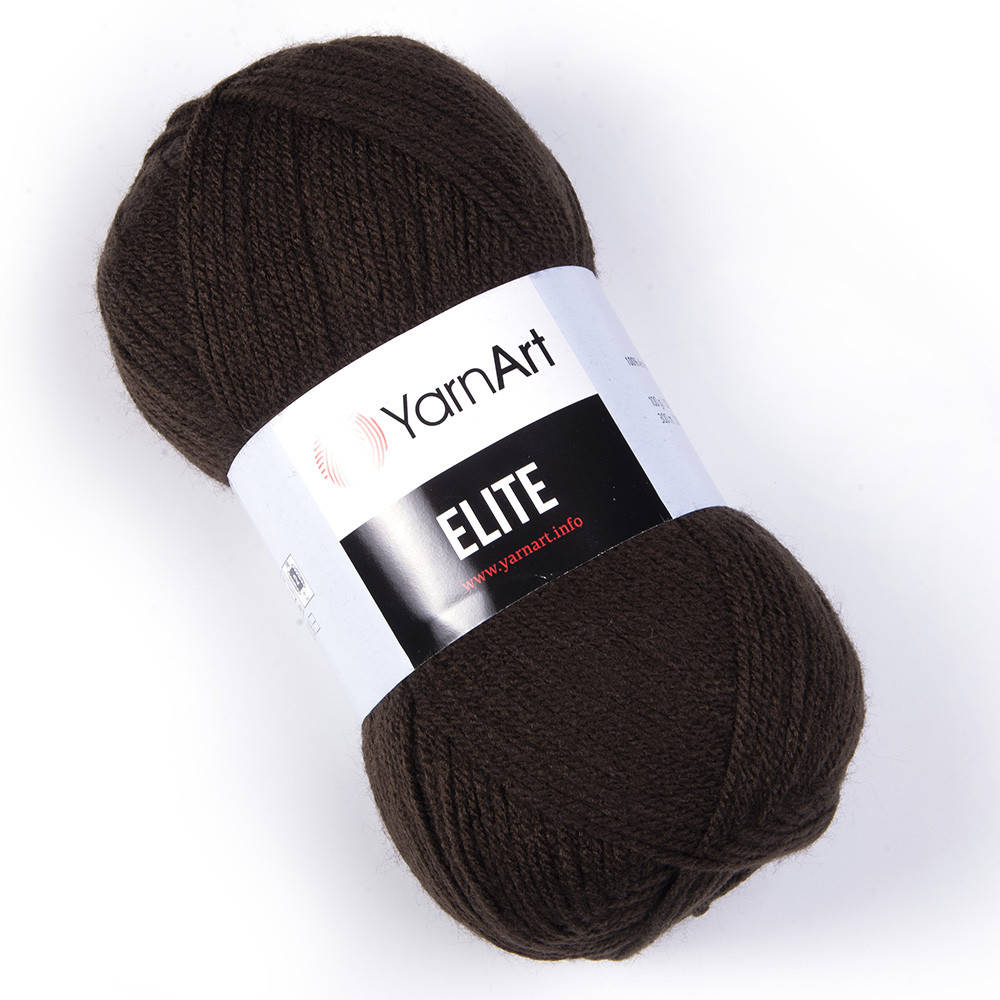 

Yarnart Elite № 217 коричневый