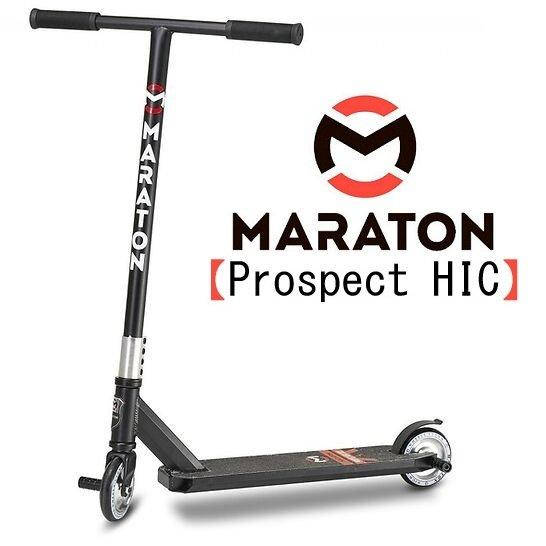 

Детский самокат для трюков Maraton Prospect HIC Черный + Пеги