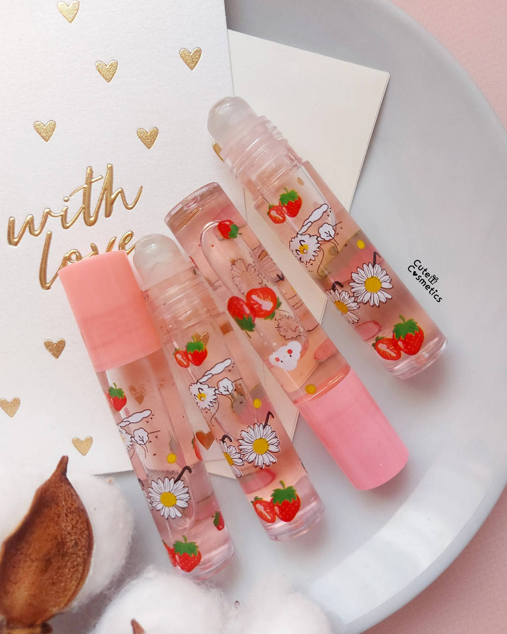 

Фруктовий кульковий Блиск для губ, 6,3 мл Полуниця