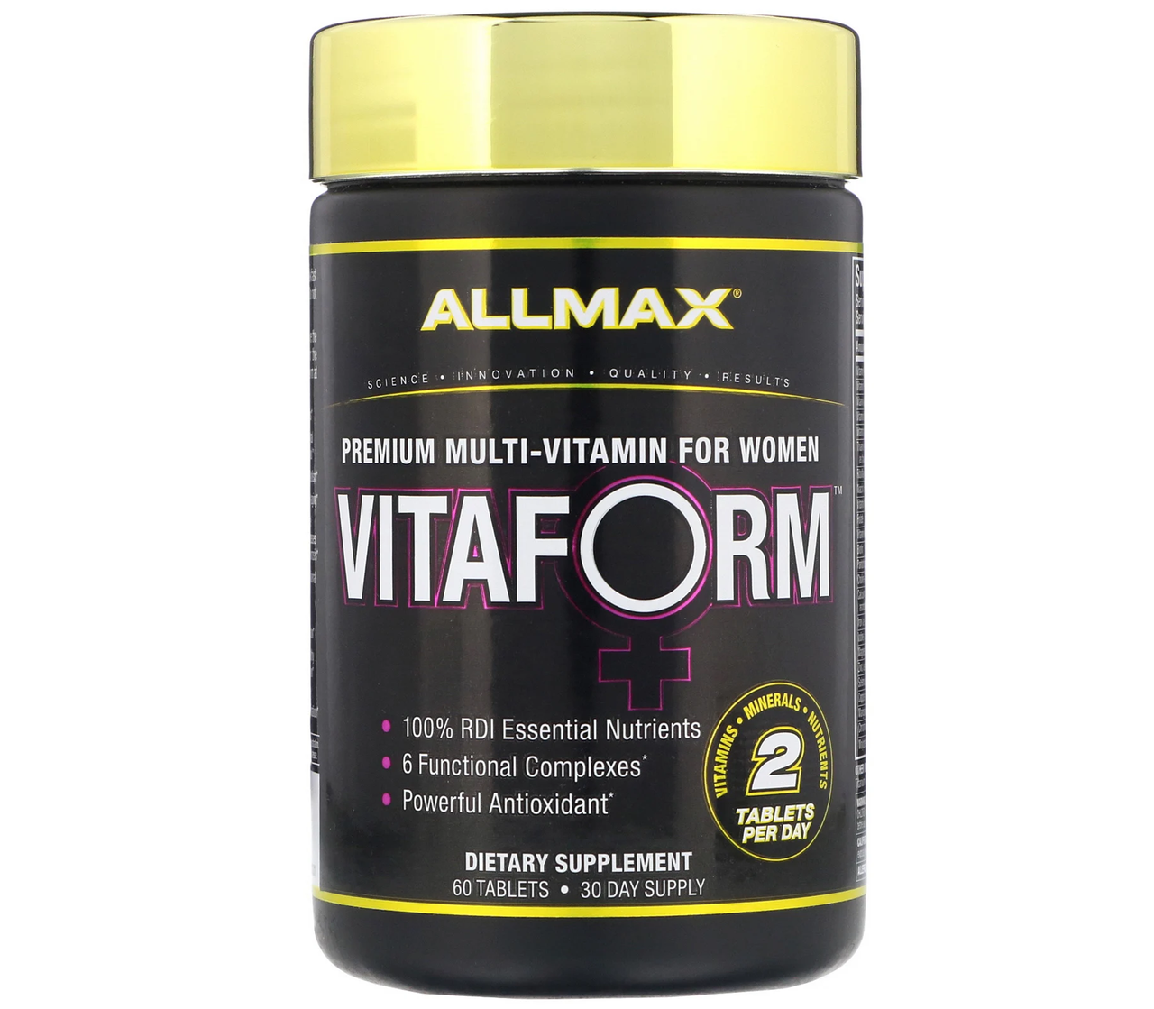 

Vitaform MultiVitamin For Women AllMax Nutrition, 60 таблеток