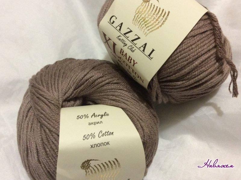 

Пряжа Baby cotton XL-3434