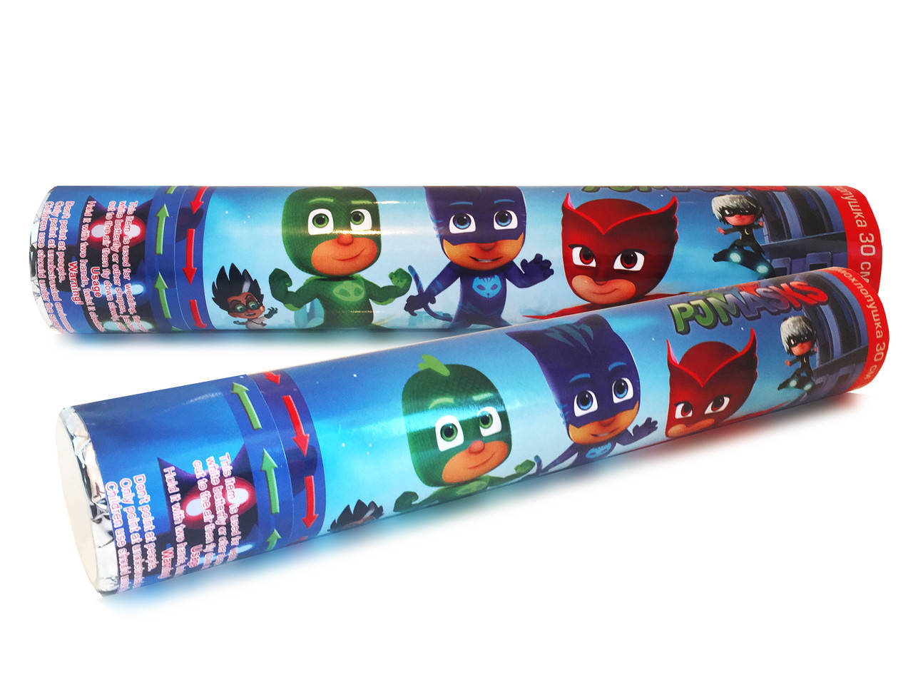 

Хлопушка пневматическая Герои в масках длина 30 см