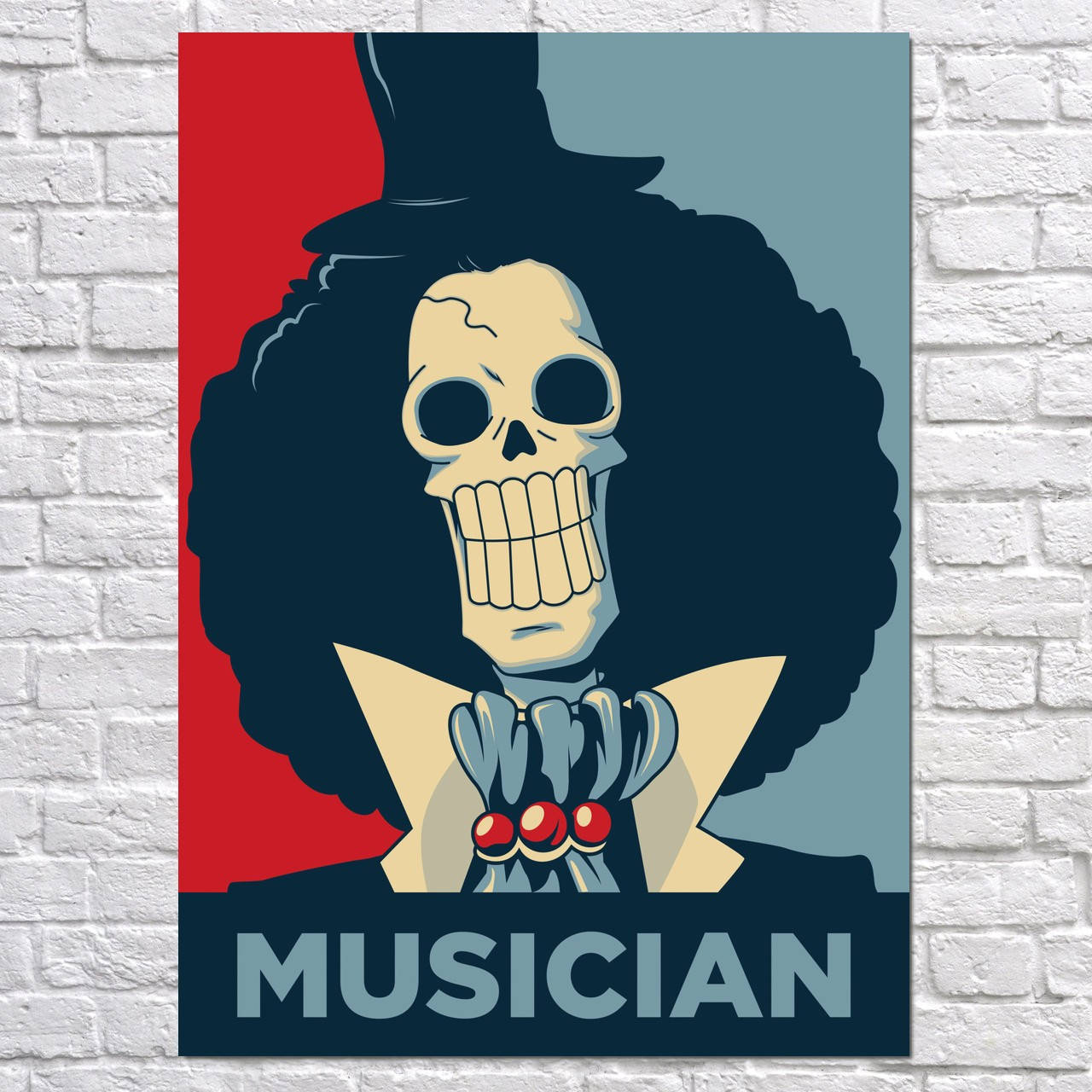 

Плакат "Большой куш, Ван-Пис, One Piece, Musician" (артикул 3590) 60, Матовая, 43