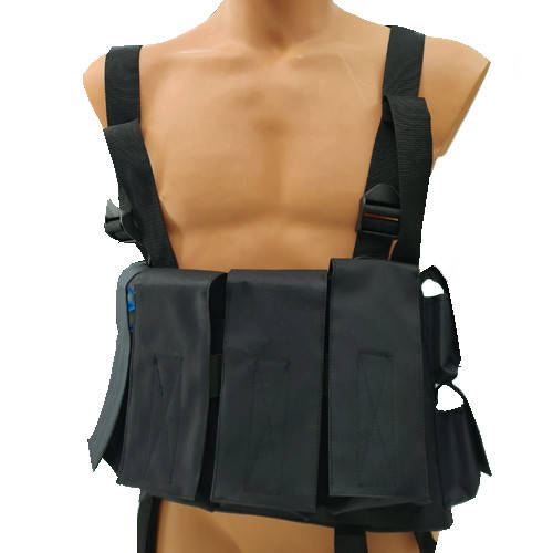 

Разгрузка-лифчик Black (под магазин АК 4 х 2 шт, гранат - 4 шт) П1032