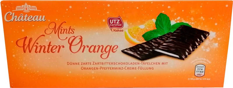 

Мятний Шоколад Chateau Mints Winter Orange 300г