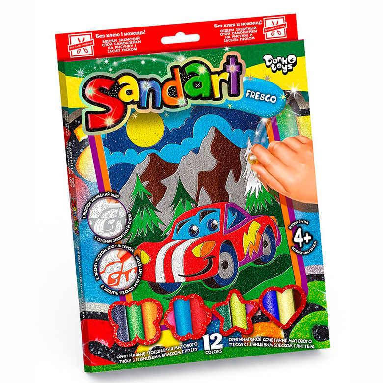 

Набор для творчества DankoToys DT SA-02-03 Фреска Sand Art из песка