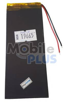 

Аккумулятор с контроллером универсальный 100mm * 40mm * 3mm (Li-ion, 3.7V 1300 mAh)