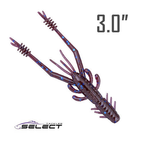 

Sexy Shrimp 3″ (75 мм.) 7 шт. Силикон Select 010