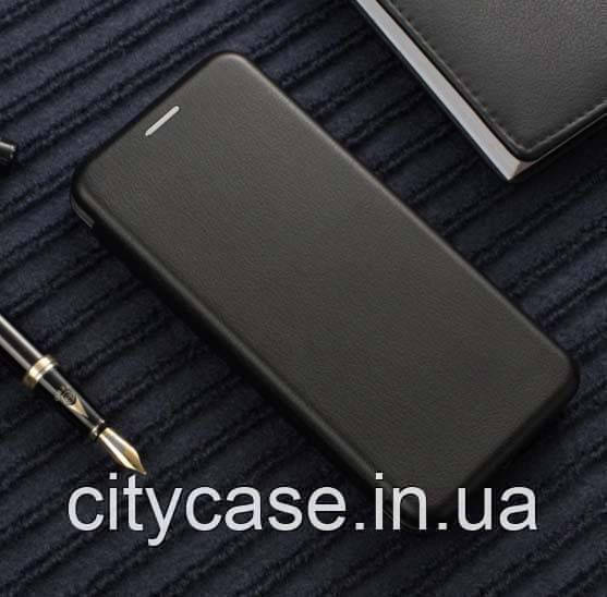 

Чехол для samsung m52 / самсунг м52 книжка подставка с магнитом (черный)