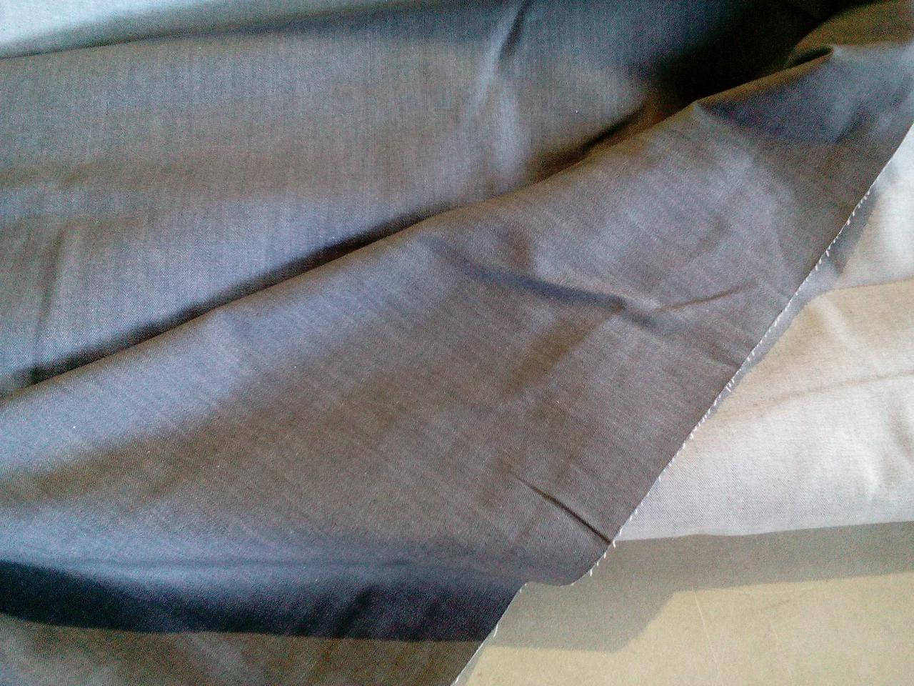 

Ткань джинсовая серая средней плотности, Светло-серый