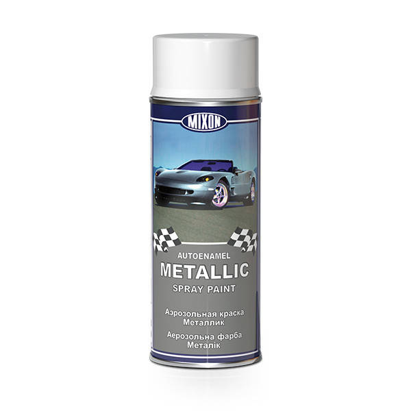 

Краска в баллончике металлик Mixon Spray Metallic. Валюта 310