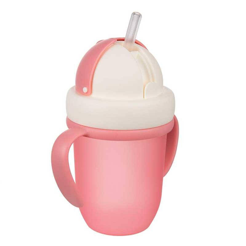 

Кружка с трубочкой матовая Canpol babies 210 мл 56/522_pin Розовая, Розовый